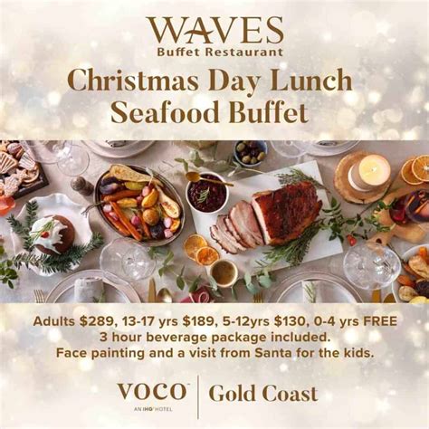 best christmas lunches gold coast.